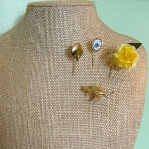 Bundle of Four Elegant Vintage Stick Pins